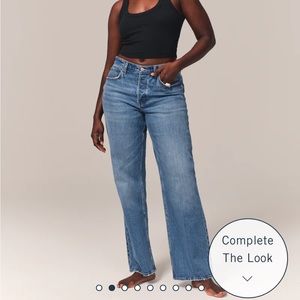 Abercrombie 90’s Baggy Low Rise Jeans (Long)